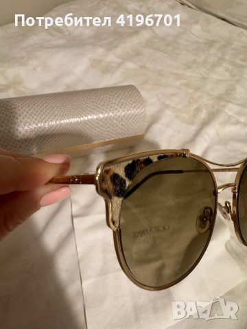 Дамски очила Jimmy Choo, снимка 6 - Слънчеви и диоптрични очила - 52042818