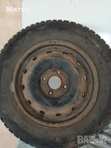 Джанти със зимни гуми за Пежо или Ситроен 14 ки, снимка 3 - Гуми и джанти - 48765739