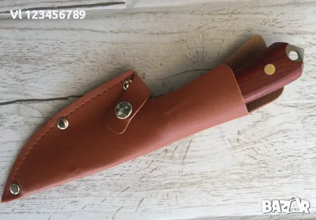 Ръчно изработен нож за дране 110х205 мм, снимка 3 - Ножове - 50743046