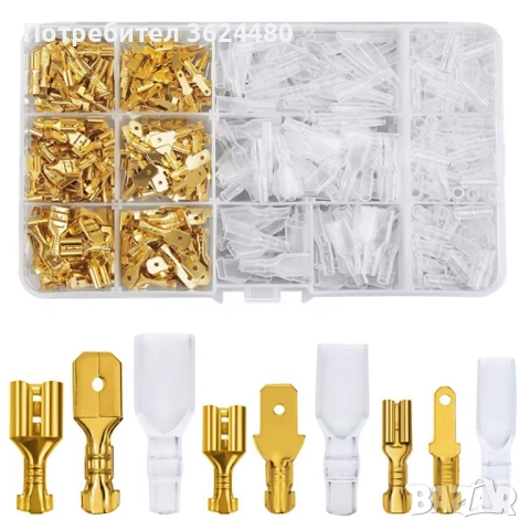 Комплект клеми за кримпване 4397, снимка 6 - Други стоки за дома - 52567173