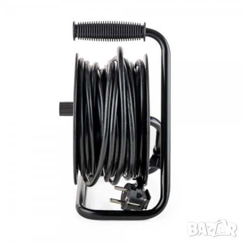 Muhler удължител с макара, 4 гнезда, дължина 15м, снимка 6 - Други стоки за дома - 51948692