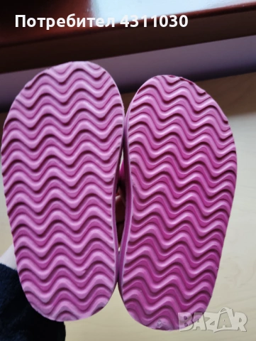 Розови чехли 23/24 номер, снимка 6 - Детски сандали и чехли - 53808591