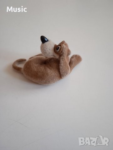 ✅Колекционерска фигурка на куче покрита с нежно кадифе, снимка 2 - Колекции - 39731527