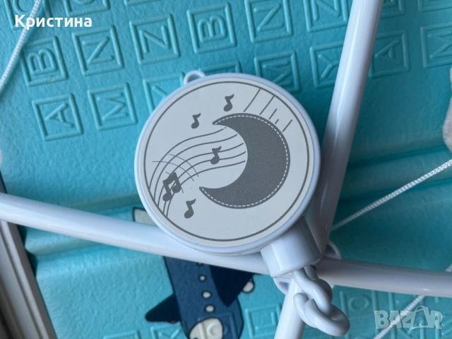 Музикална въртележка за кошара/легло Cangaroo – Dreamy, снимка 5 - Други - 52484041