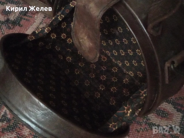 Кръгла кожена чанта 53732, снимка 9 - Чанти - 53447217