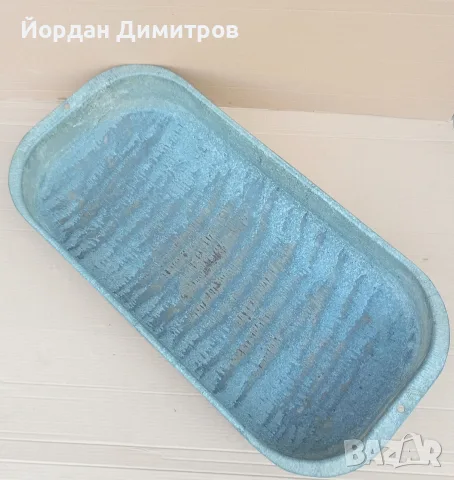 Старо поцинковано корито 45л.