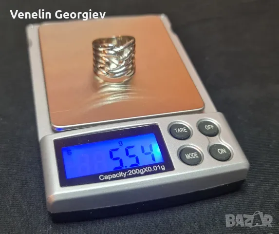Дамски сребърни пръстени проба 925. Размер: 54-53, снимка 13 - Пръстени - 49829813