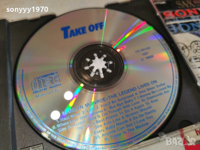 MARILIN MONROE CD ВНОС GERMANY 1303261341H2E6R, снимка 6 - CD дискове - 53825449