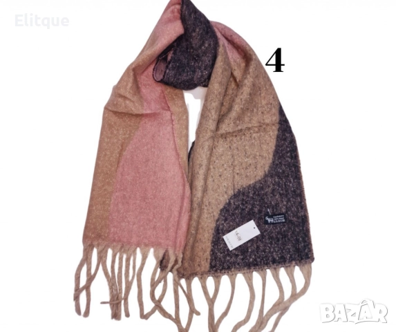 Елегантен дамски шал с цветен дизайн – Топлина и изтънченост за всеки ден, снимка 8 - Шалове - 52832265