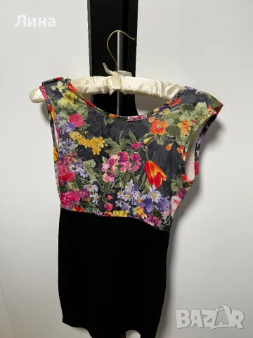 Цветна рокля , снимка 2 - Рокли - 48951885