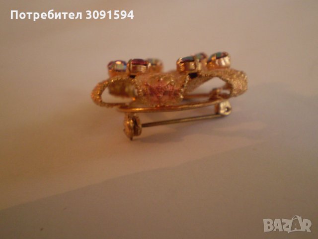 Дамска брошка БОХЕМИЯ, снимка 4 - Антикварни и старинни предмети - 36015517