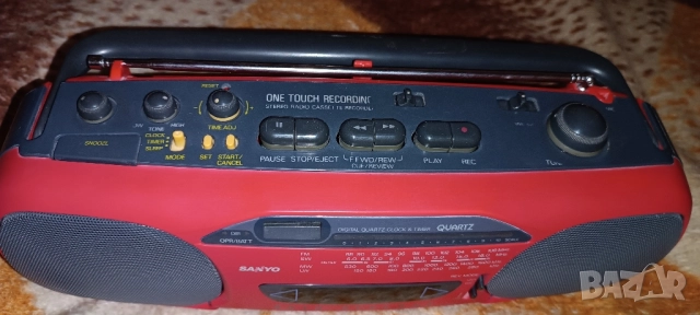 радиокасетофон SANYO model MS380L, снимка 2 - Радиокасетофони, транзистори - 52381952