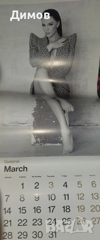 Лот календарчета и листове от големи календари, снимка 11 - Антикварни и старинни предмети - 53853629