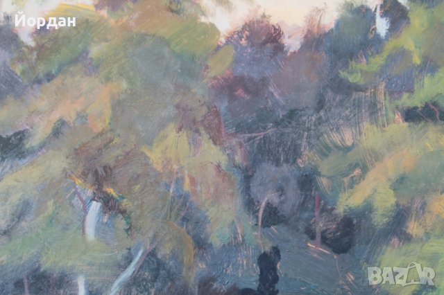 Стара Шведска картина автор Осуалд Шалин , снимка 5 - Колекции - 41447780