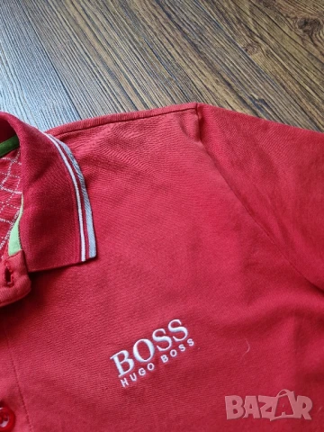 Страхотна мъжка тениска HUGO BOSS размер L , снимка 4 - Тениски - 51174520