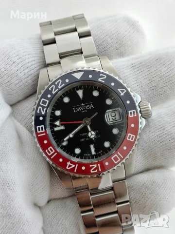 Davosa Ternos Ceramic Pepsi Automatic, снимка 10 - Мъжки - 55728722