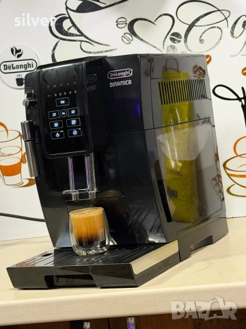 Кафемашина кафе автомат delonghi dinamica с гаранция, снимка 1