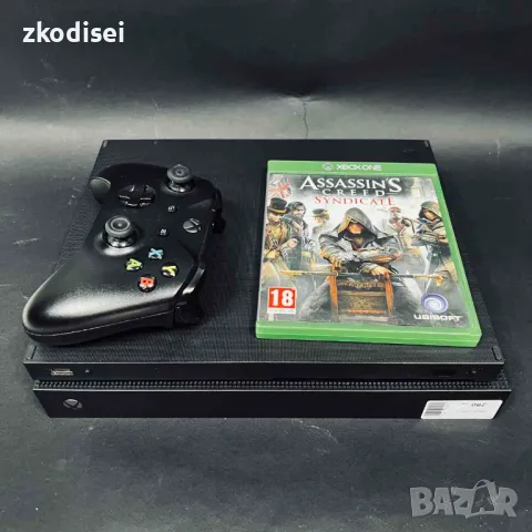 Конзола XBOX ONE X с 1бр. джойстик и 1бр. игра