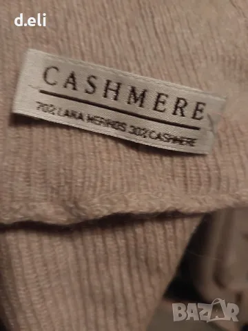 CASHMERE Вълна, Кашмир Огромен шал 220/80 см., снимка 3 - Шалове - 48130008