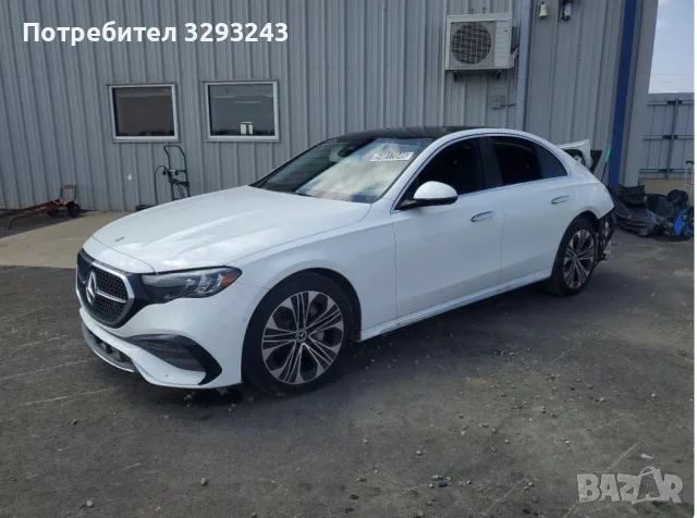 Напълно окомплектована предна броня и преден панел за MERCEDES E W214 AMG