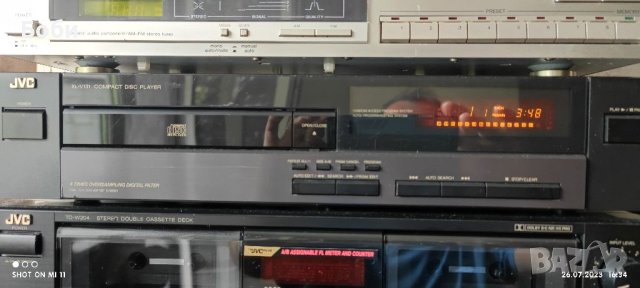 JVC CD player XL-V 131, снимка 1 - Аудиосистеми - 41667222