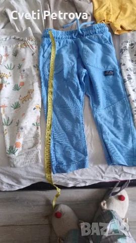 лот за дете на 18-24месеца-памучни долнища и блуза , снимка 2 - Панталони и долнища за бебе - 49476297