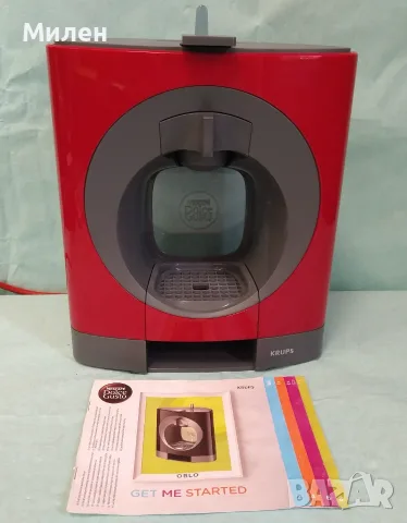 Кафемашина с гаранция 1 година Krups NESCAFÉ® система Dolce gusto OBLO.Red