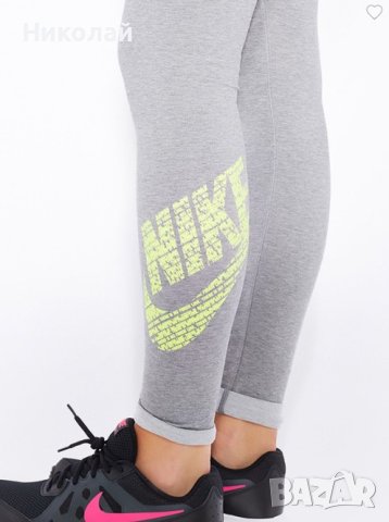 Nike Leg-a-see Logo Leggings, снимка 8 - Клинове - 44391090