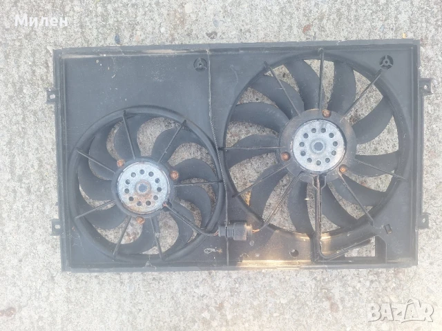 Дифузьор Със Перки За Охлаждане Audi A3 1,9 TDI 2003-2010 Година VW Golf 5 Touran , снимка 2 - Части - 50939539