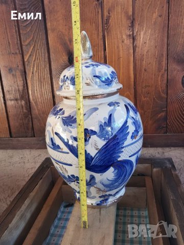 Порцеланова ваза H. BEQUET QUAREGNON, снимка 4 - Колекции - 39149557