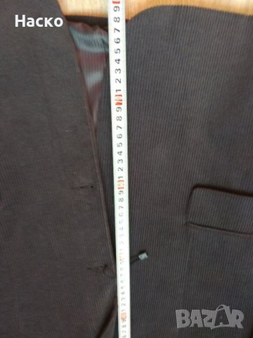  la-oreste ,ново мъжко сако - кадифен рипс, снимка 5 - Сака - 12582188