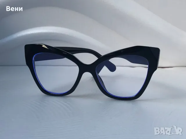 Модерни прозрачни дамски очила за компютър, снимка 5 - Слънчеви и диоптрични очила - 50416487