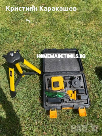 4D ЛАЗЕРЕН НИВЕЛИР с 16 линии StahlMayer, снимка 5 - Измервателни инструменти - 41861660