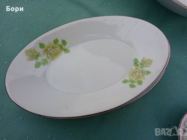 Български порцелан  7 части, снимка 4 - Чинии - 35859912