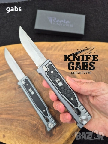 Reate EXO Graviti knife,гравитационен сгъваем нож,два размера, снимка 14 - Ножове - 49278687