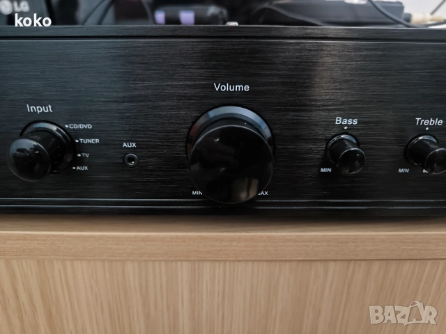 Стерео усилвател Mohr Germany , снимка 2 - Ресийвъри, усилватели, смесителни пултове - 53061948