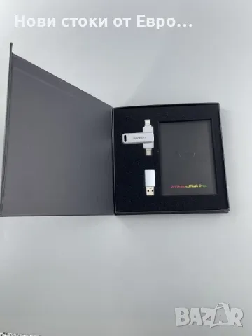 BLANBOK+ MFi Certified USB Stick 128GB Flash Drive за iPhone Photo Stick, USB C Memory Stick, снимка 8 - Друга електроника - 49444545