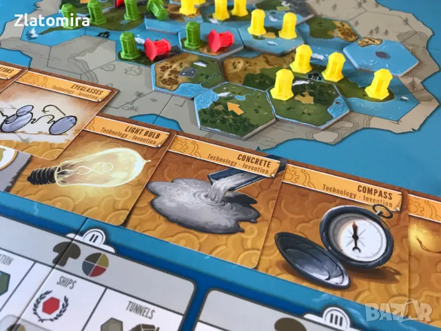 Tapestry board game настолна игра + folded space incert, снимка 2 - Настолни игри - 49183563