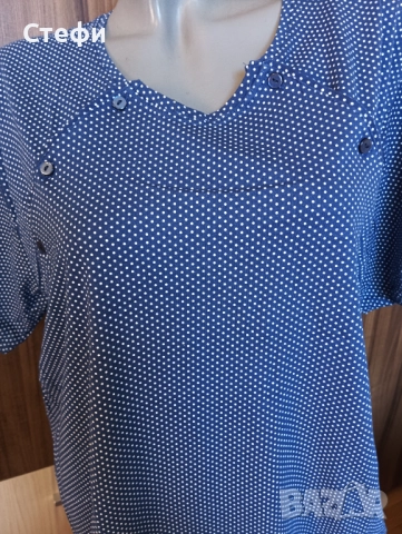 Нощница за бременни и кърмачки XL, снимка 3 - Нощници - 51754535