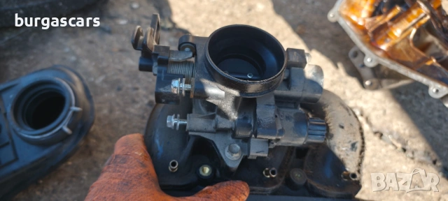 Всмукателен колектор дроселова клапа Daihatsu Sirion II 2007г 1.0, снимка 3 - Части - 53539145