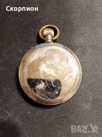 Швейцарски джобен часовник - ELVES ANTICHOC ANCRE 16 RUBIS, снимка 12 - Джобни - 48835833