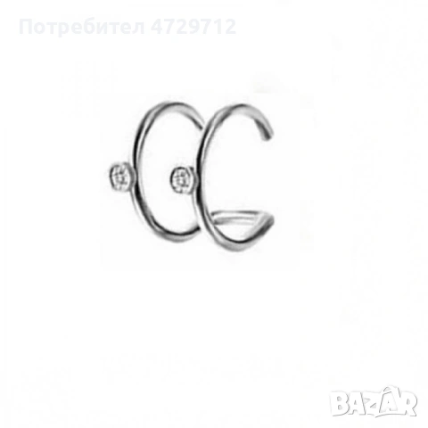 170 обици без пробити дупки, снимка 6 - Обеци - 53464782