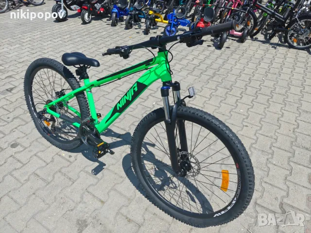 Промо велосипед 27.5" Passati NINJA зелен, снимка 4 - Велосипеди - 56081113