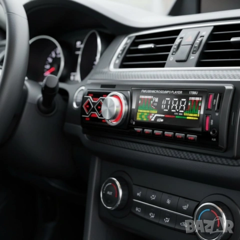 Автомобилен MP3 плеър 1788U с Bluetooth и FM радио – USB, SD/MicroSD, AUX, 4x50W, снимка 6 - Радиокасетофони, транзистори - 53057894