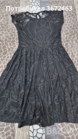 Официална дантелена рокля 