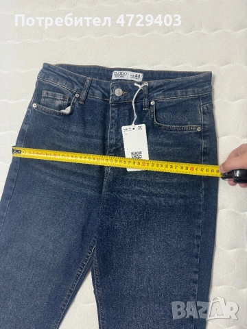 Нови дамски дънки еластично Хл размер , снимка 4 - Дънки - 53469617