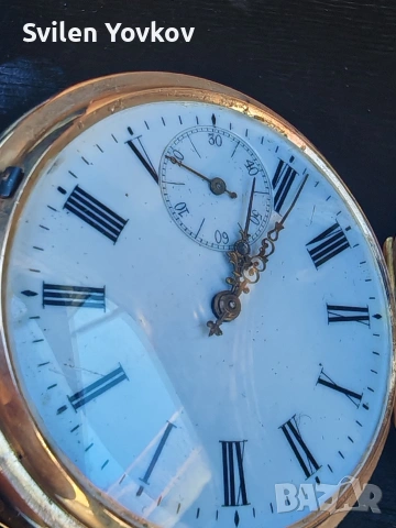 Продавам златен джобен часовник 14к на 121години , снимка 14 - Мъжки - 53865745