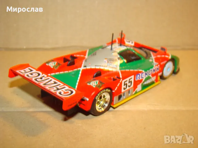 IXO 1:43 MAZDA 787B РАЛИ МОДЕЛ КОЛИЧКА ИГРАЧКА ЛЬО МАН, снимка 5 - Колекции - 48158224