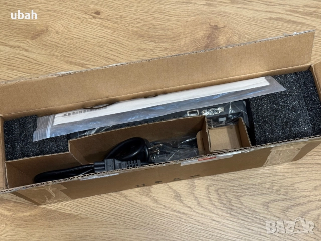 HP 2013 UltraSlim Docking Station + оригинален 65W AC адаптер, захранващ кабел и документация, снимка 5 - Части за лаптопи - 52262366