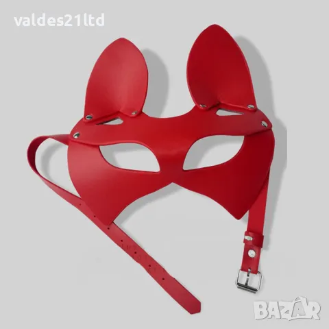 Кожена маска в стил BDSM., снимка 7 - Други игри - 39601835